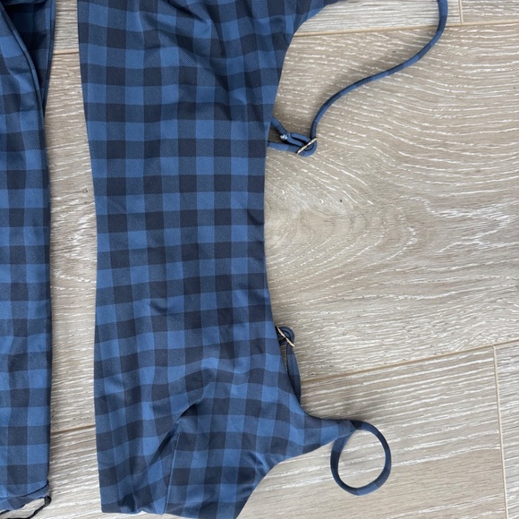 Unsubscribed gingham bikini set (bralette and high waisted) - Picture 4 of 8